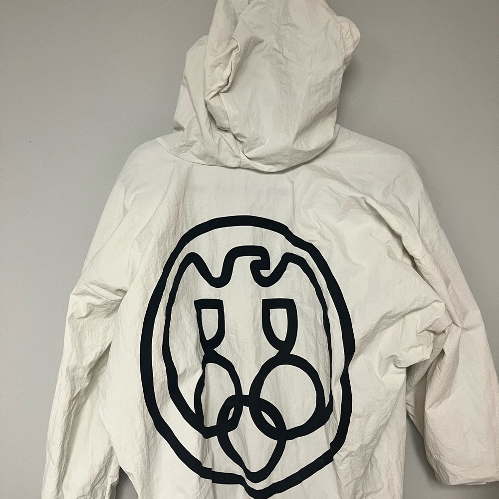 Graphic Kanye White Hooded Jacket